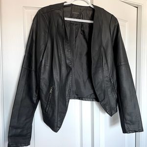 Dynamite Vegan Leather Jacket